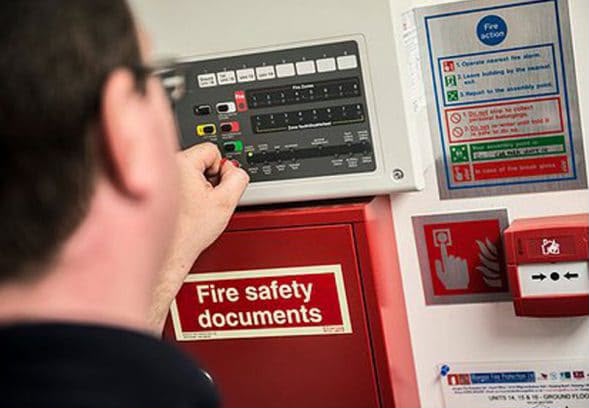 DPC Fire Protection engineer at work